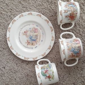 Bunnykins 4 piece set